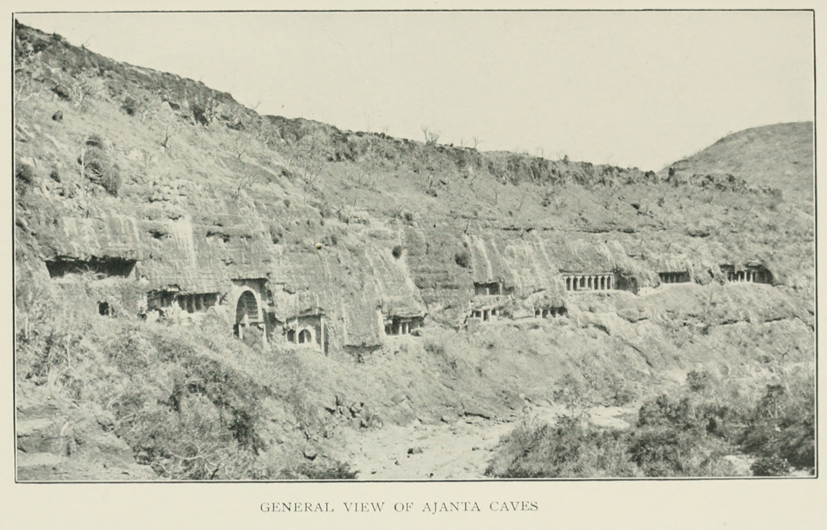 General View of Ajanta Caves