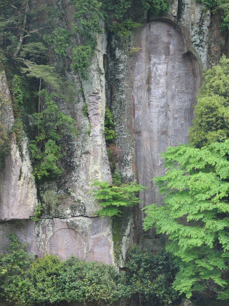 大野寺の磨崖仏2