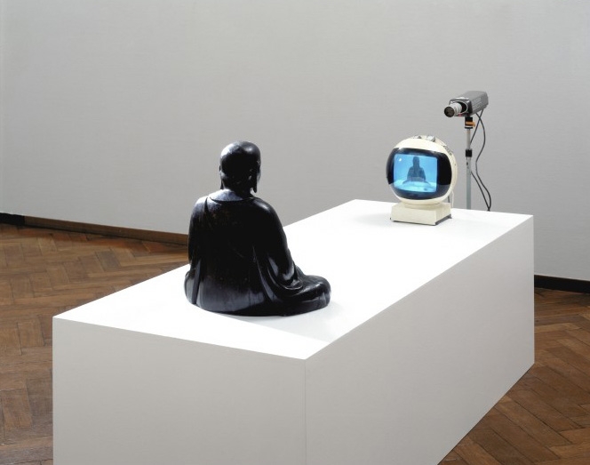 NAM JUNE PAIK: TV-BUDDHA, 1974