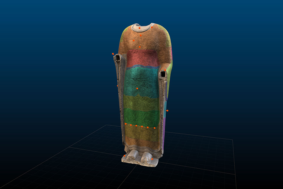 3D scan of Cosmic Buddha