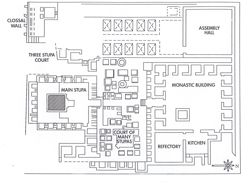 plan of monastery