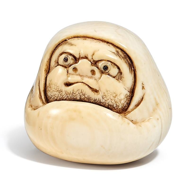 Daruma Netsuke